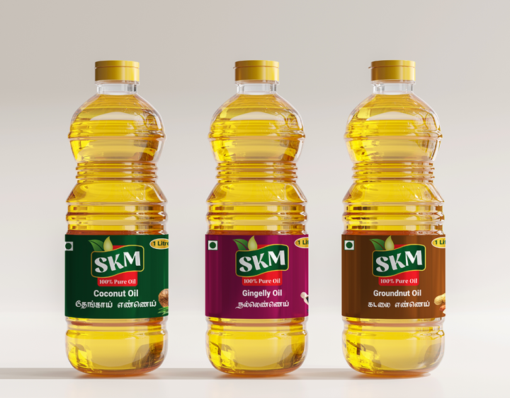 oil bottle packaging design in thanjavur